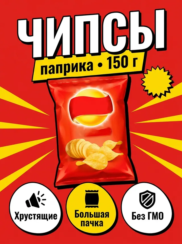 ЧИПСЫ: Красная ударная